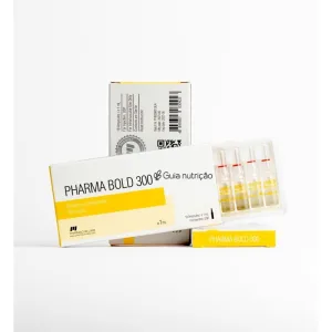 Boldenona 300mg/ml 10 Ampolas - Pharmacom