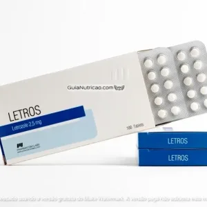 Letrozol 2.5mg (letros) 100 Comprimidos - Pharmacom