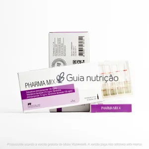 Pharma Mix 4 600mg/ml 10 Ampolas - Pharmacom