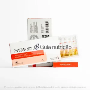 Pharma Mix 5 100mg/ml 10 Ampolas - Pharmacom