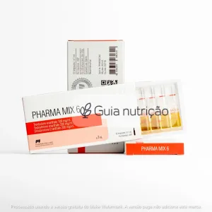 Pharma Mix 6 500mg/ml 10 Ampolas - Pharmacom